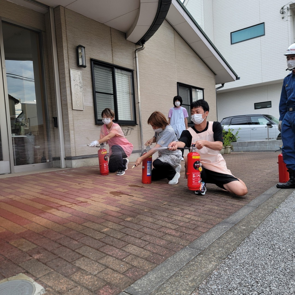 9月の行事では防災訓練と敬老会を開催いたしました。