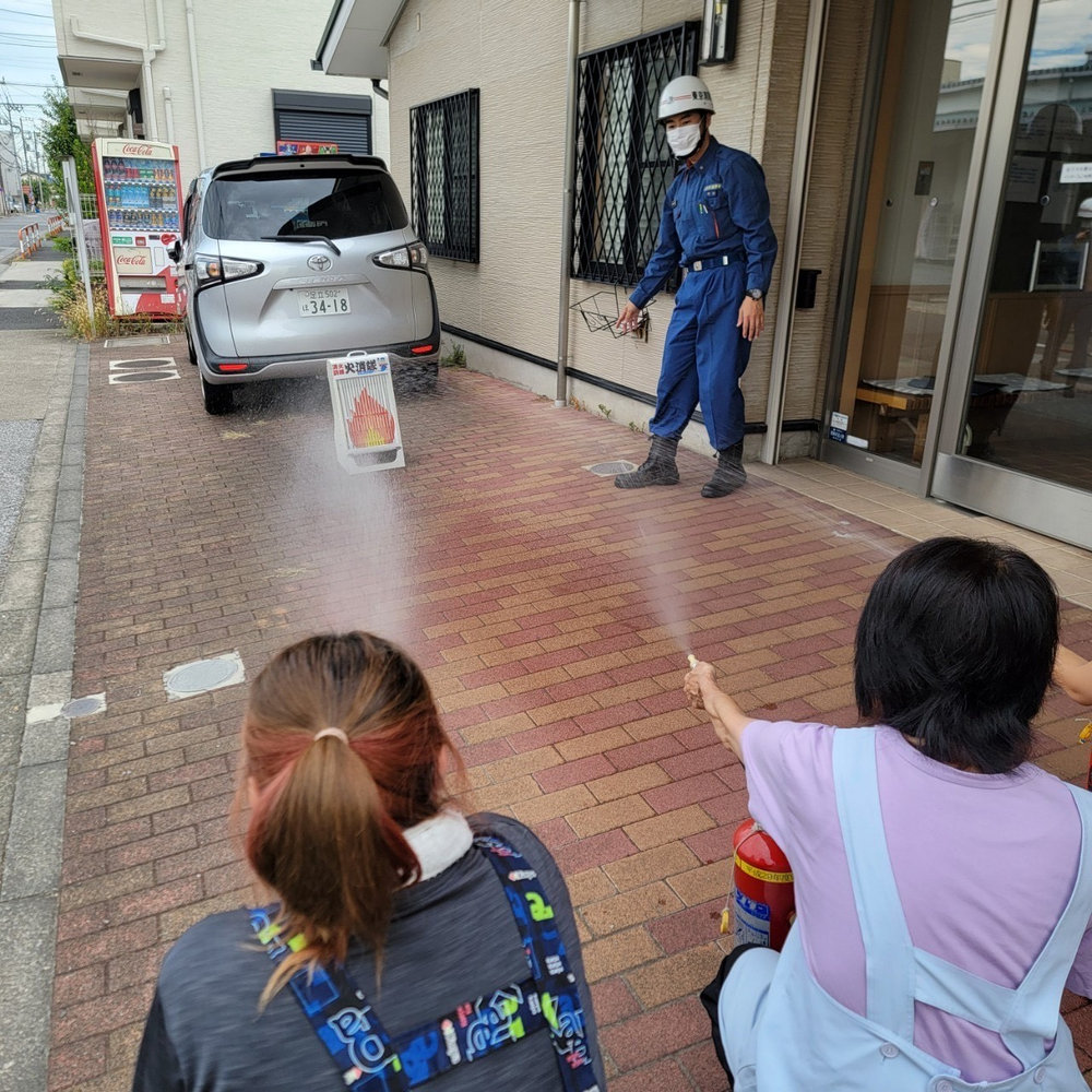 9月の行事では防災訓練と敬老会を開催いたしました。